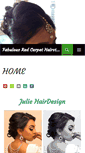 Mobile Screenshot of juliehairdesign.com